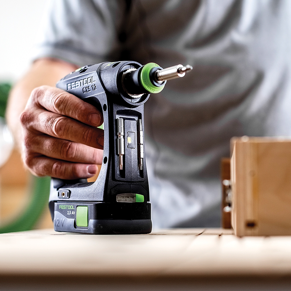 Festool Cordless Drill CXS 18 HPC4.0 I-Set (576889) - Rockler
