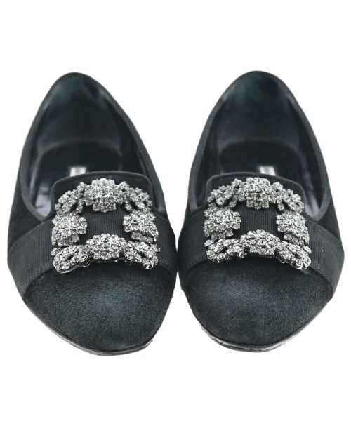 MANOLO BLAHNIK（マノロ ブラニク）バレエシューズ/オペラシューズ 黒