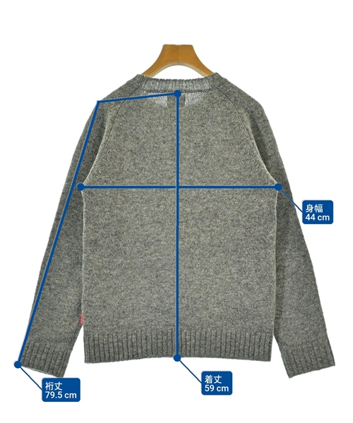 WTAPS（ダブルタップス）ニット・セーター グレー サイズ:S メンズ