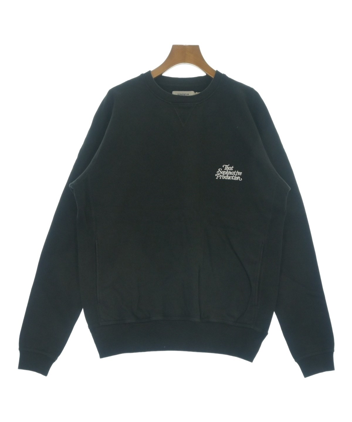 SOPHNET.（ソフネット）スウェット 黒 サイズ:1(S位) メンズ