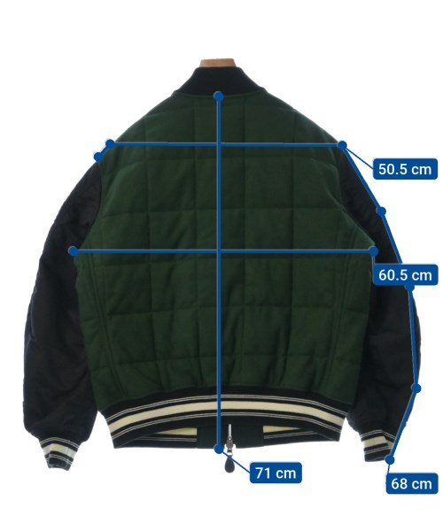 BURBERRY（バーバリー）スタジャン 緑 サイズ:M メンズ/2200433871026