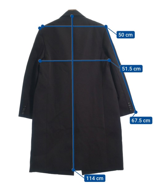 BOTTEGA VENETA（ボッテガヴェネタ）チェスターコート 茶 サイズ:46(M