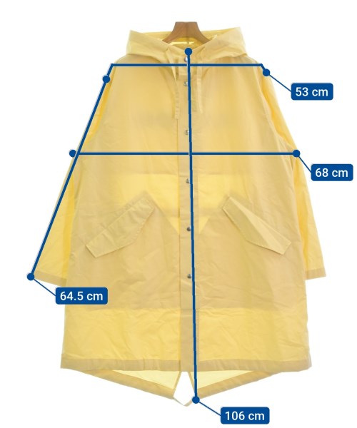 JIL SANDER（ジルサンダー）モッズコート 黄 サイズ:46(M位) メンズ