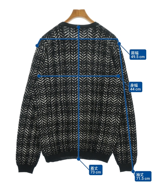 GIORGIO ARMANI（ジョルジオアルマーニ）ニット・セーター 黒 サイズ