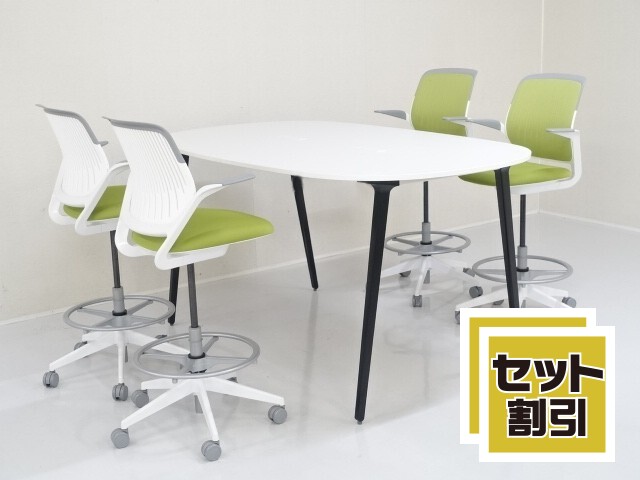 中古｜オカムラ｜ライブス｜ハイテーブル（H100cmタイプ