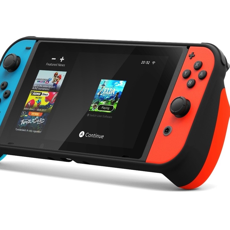 SwitchCase｜グリップ力を高めプレイ中の疲れを低減するNintendo