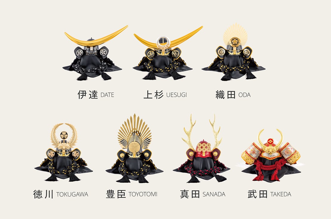 五月人形の人気武将シリーズが大集結!おすすめの鎧兜はコレだ! | ぷり