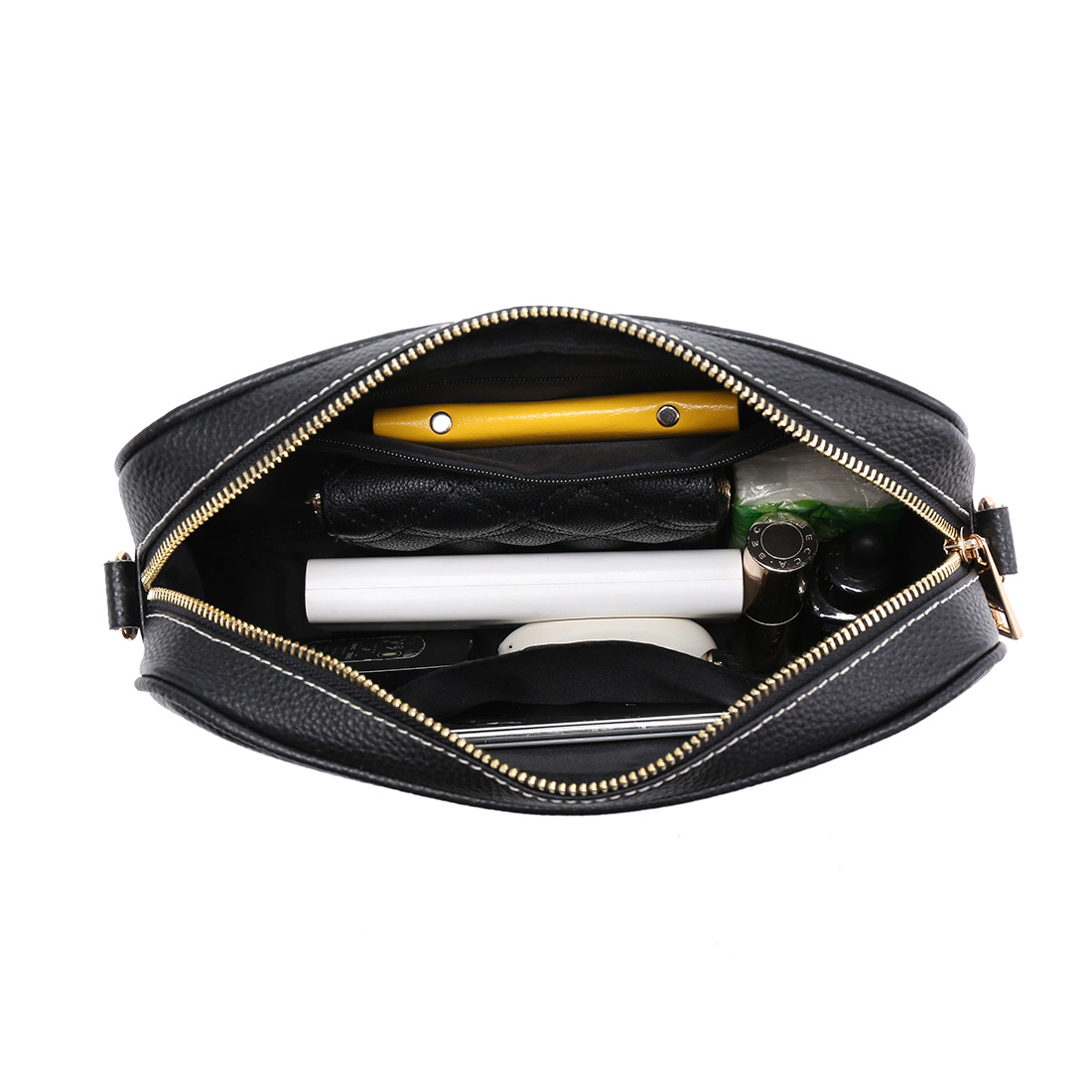 楽天市場】ショルダーバッグ 本革 ブラック 黒 ミニショルダー