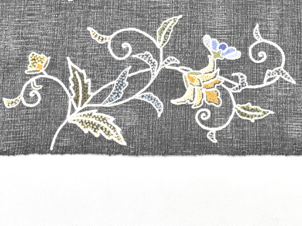 楽天市場】袋帯 中国三大刺繍 相良刺繍 さがら刺繍 手刺繍 手織り櫛