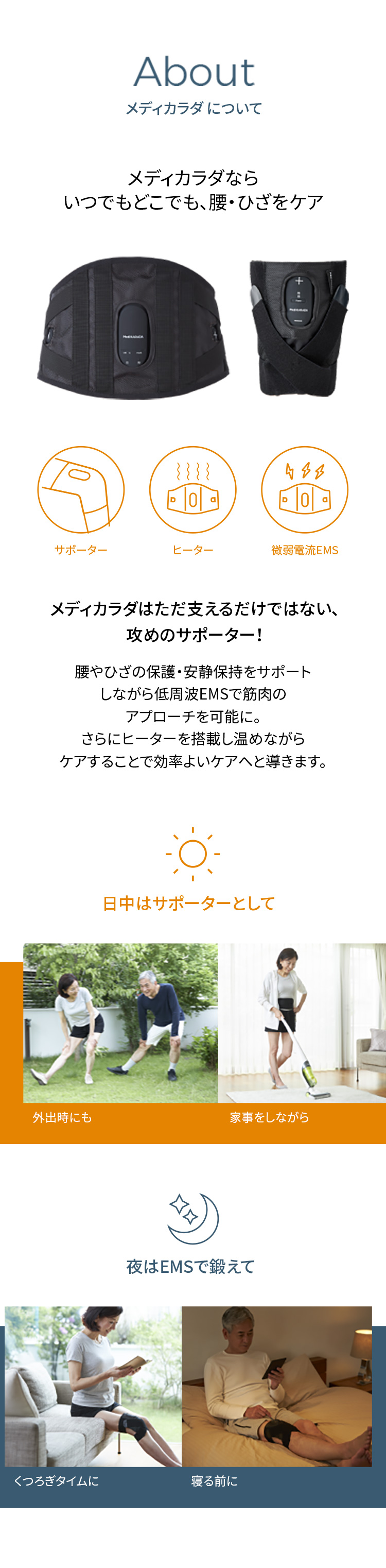 楽天市場】腰 EMS サポーター 【ヤーマン公式】《メディカラダ 腰用EMS