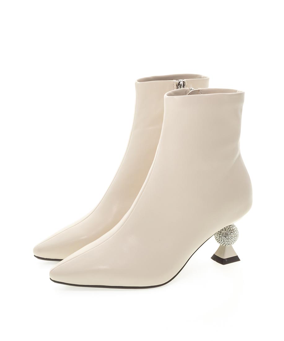 SALE】デザインヒールストレッチブーツ｜RANDA公式サイト