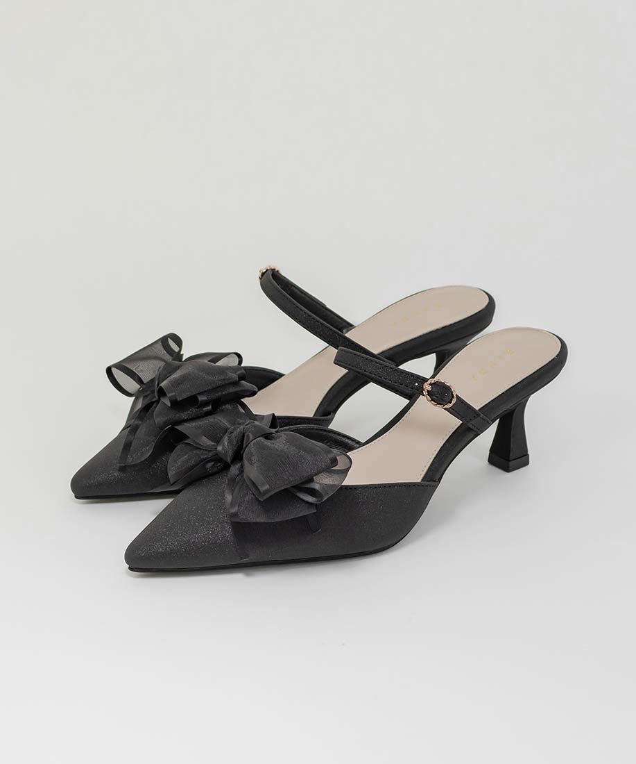 2WAY シアーリボンミュールパンプスRANDA公式サイト