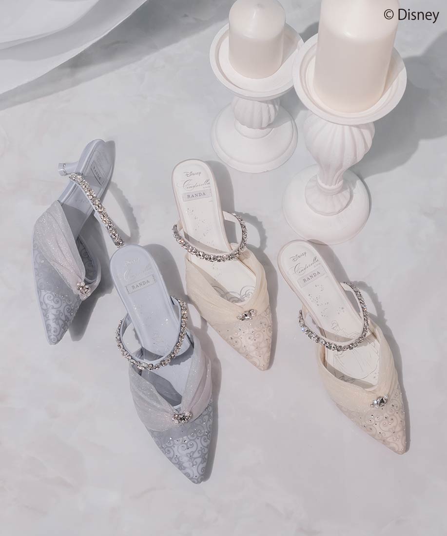 DISNEY/ディズニー“シンデレラ”シリーズ】ドレスアップミュールRANDA