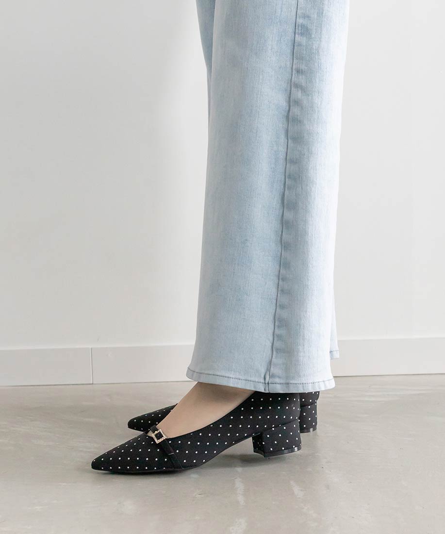 SALE】ビジューバックル ポインテッドトゥパンプスRANDA公式サイト