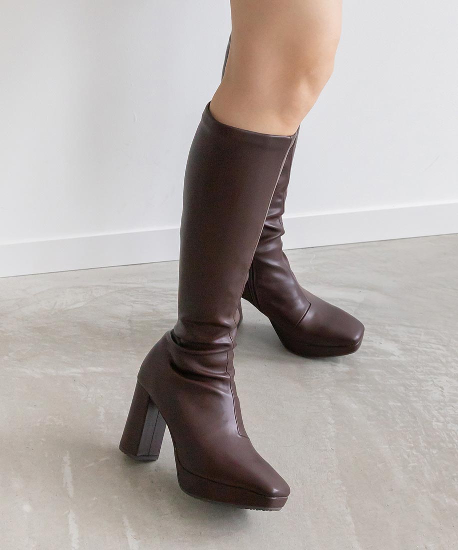 晴雨兼用 ボリュームソールロングブーツRANDA公式サイト