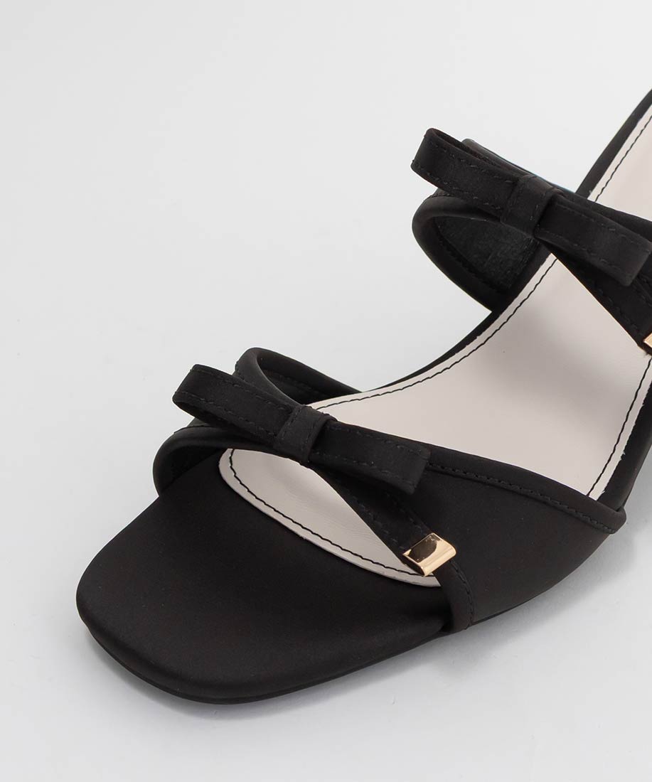 サテンダブルリボンミュールサンダルRANDA公式サイト