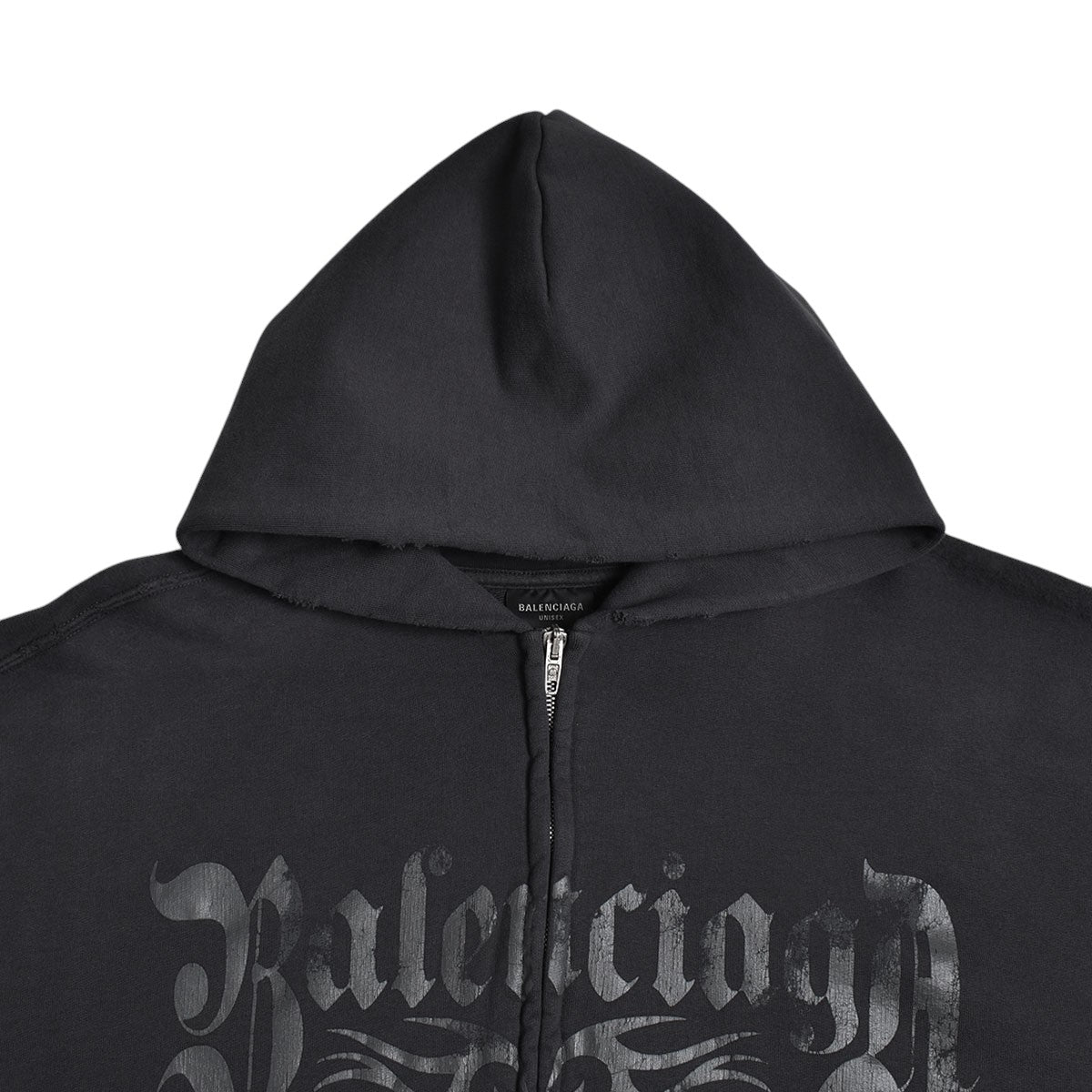 BALENCIAGA]Regular Zip-Up Hoodie/BLACK(803264-TRVA4) – R&Co.