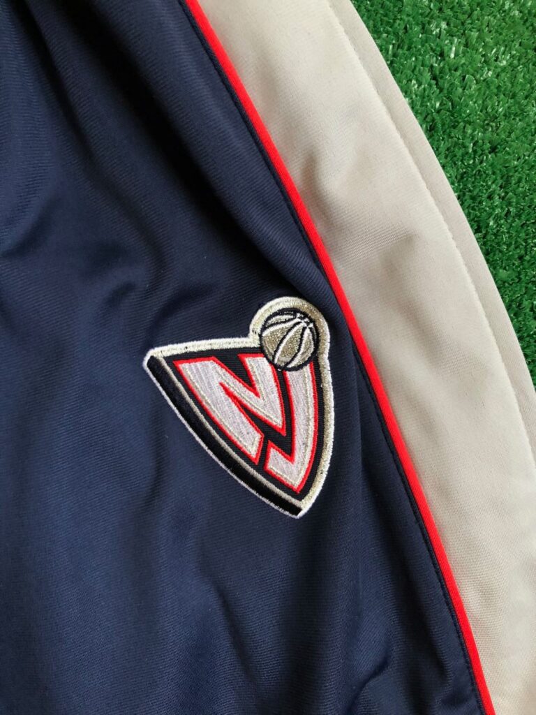 00's New Jersey Nets Authentic Reebok NBA Warm Up Pants Size Large