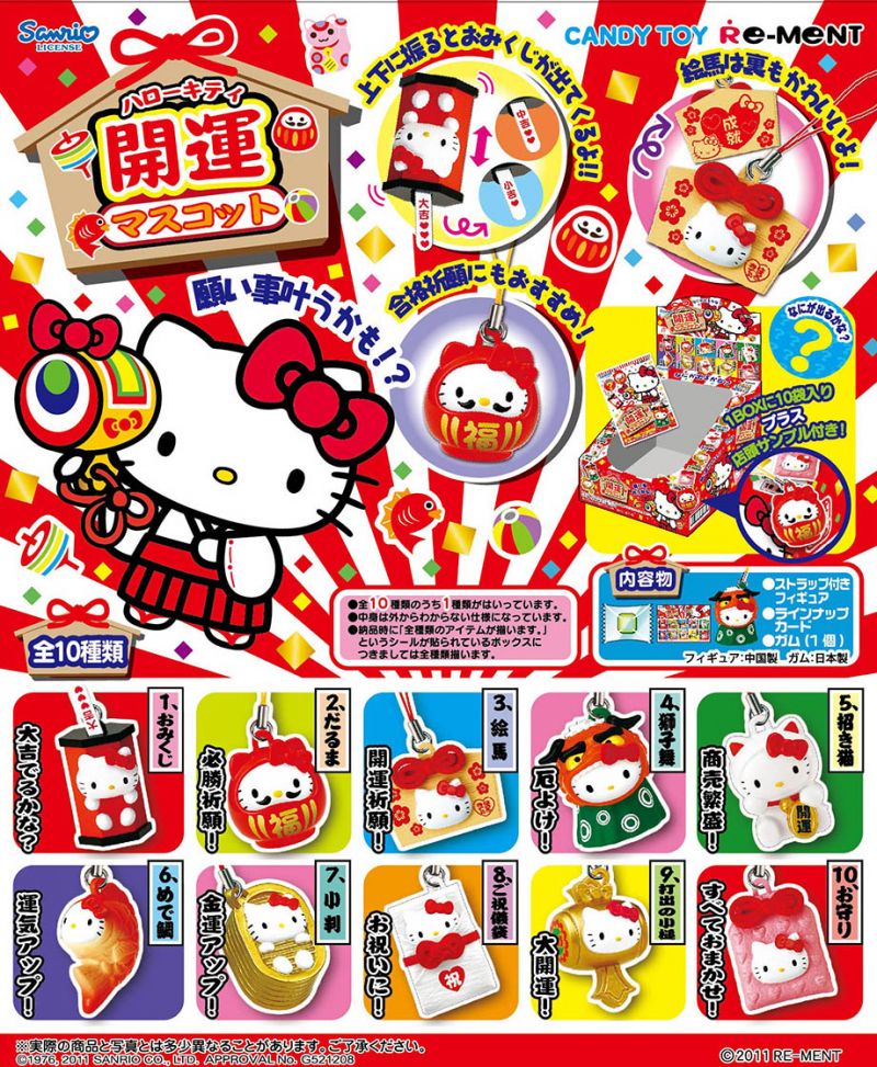 ハローキティ 開運マスコット：商品案内 | 株式会社リーメント