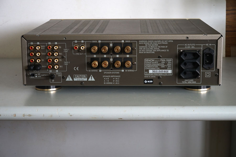 【￥74800・1998年】DENON PMA-1500R プリメインアンプ 【1998年