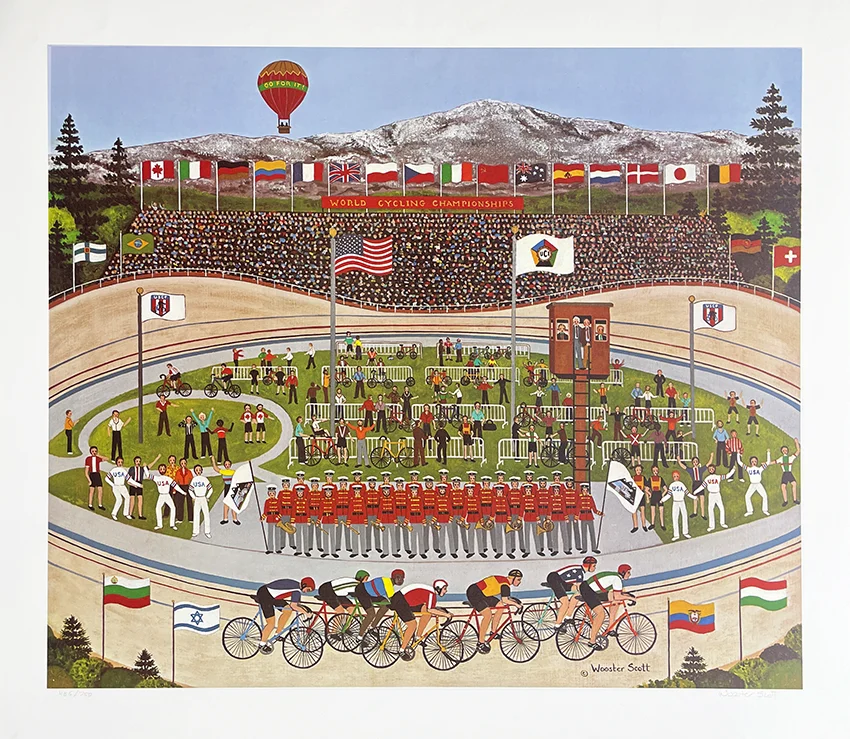 Jane Wooster Scott - Heroes On Wheels | Renjeau Art Galleries