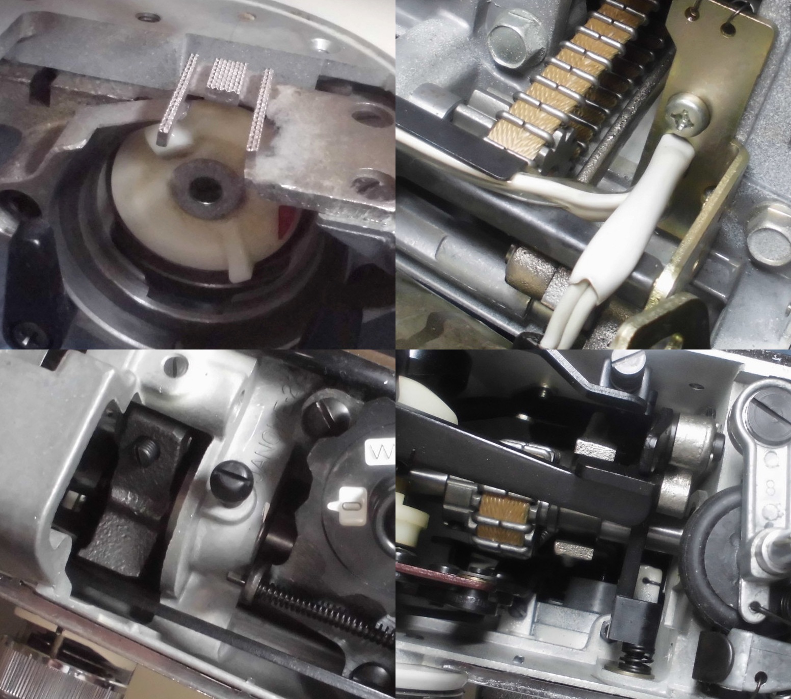 ジャノメミシン修理｜トピアレーヌ804型｜直線縫いが出来なくなった