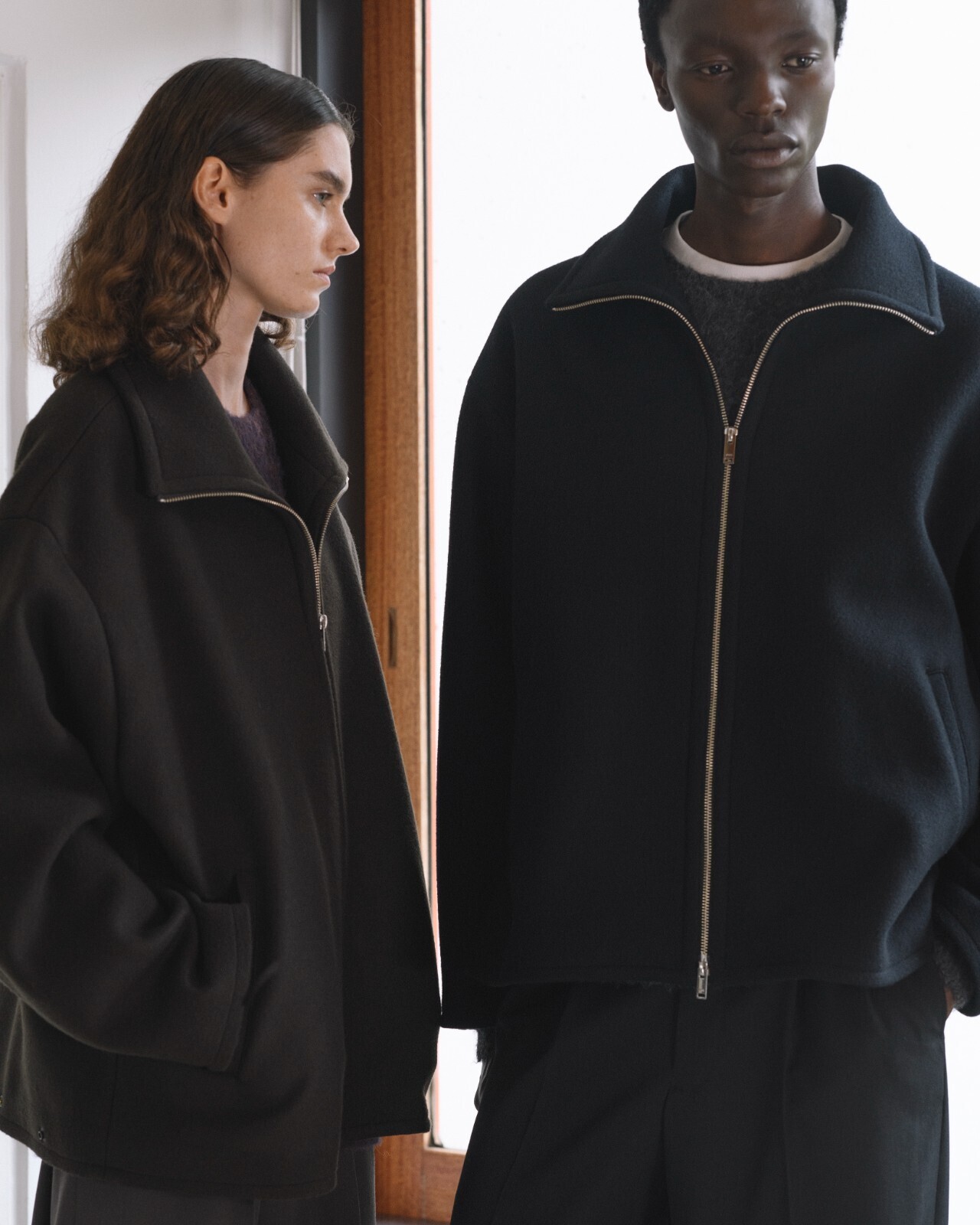 メルトンスタンドカラージップブルゾン - ヨーク メンズ｜公式通販