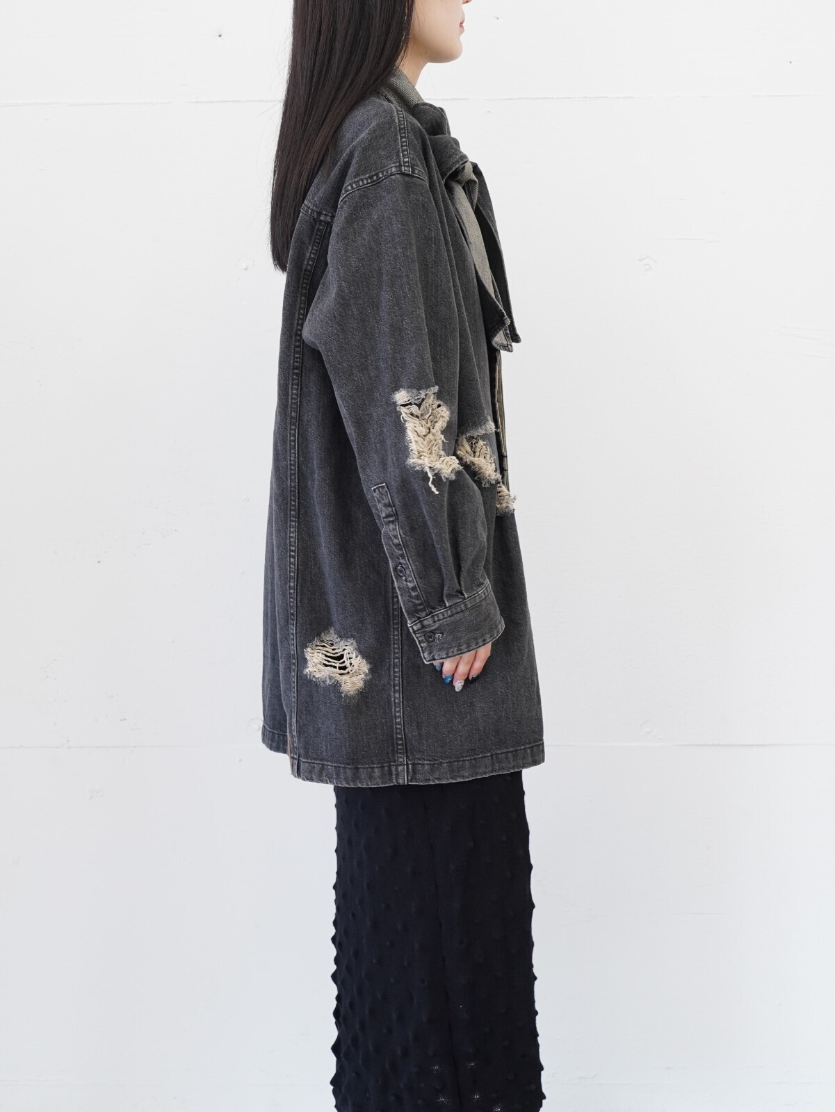 デニムボウタイブラウス - ベルパー レディース & メンズ｜公式通販