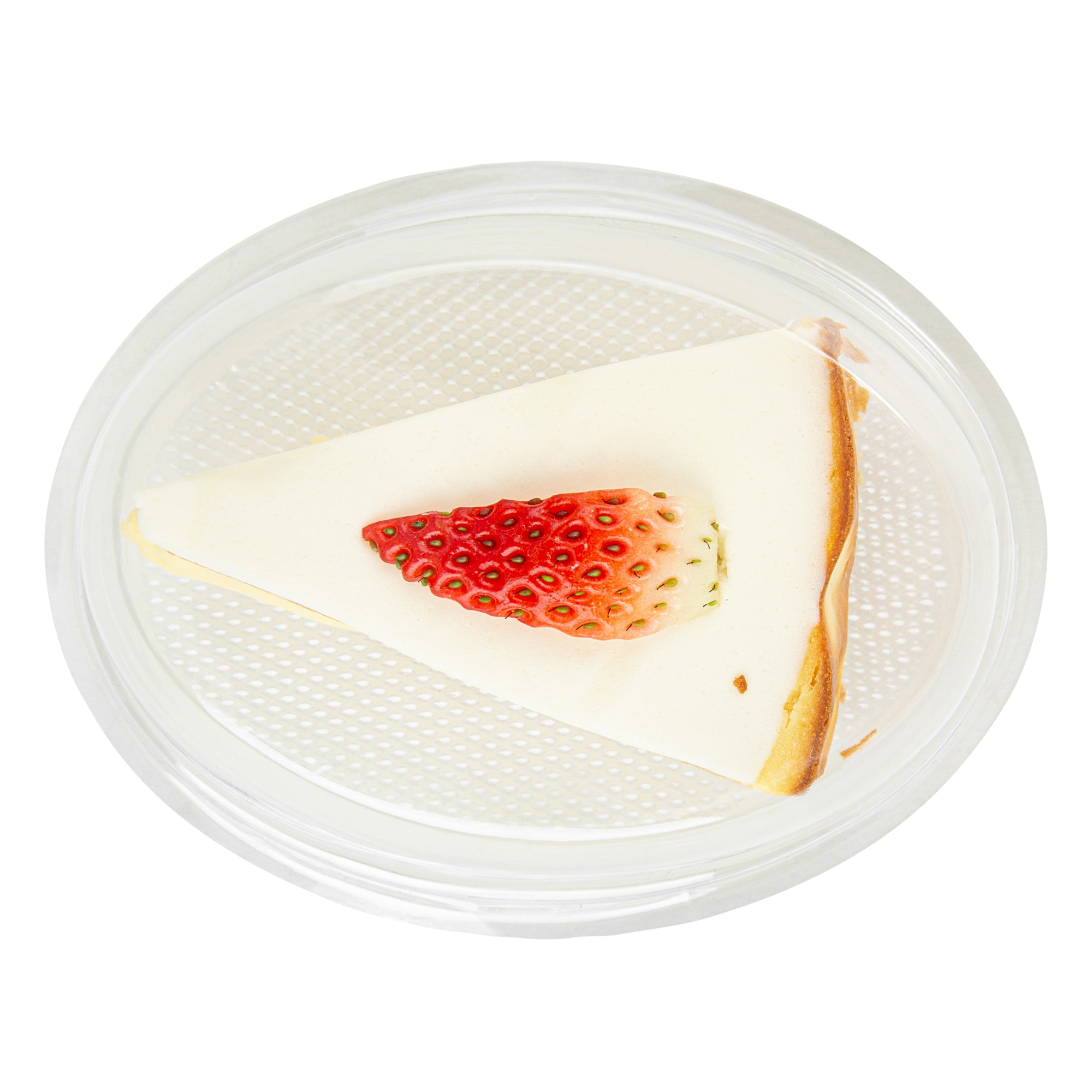 Thermo Tek 9 oz Oval Clear Plastic Cake Box - with Lid - 5 1/4