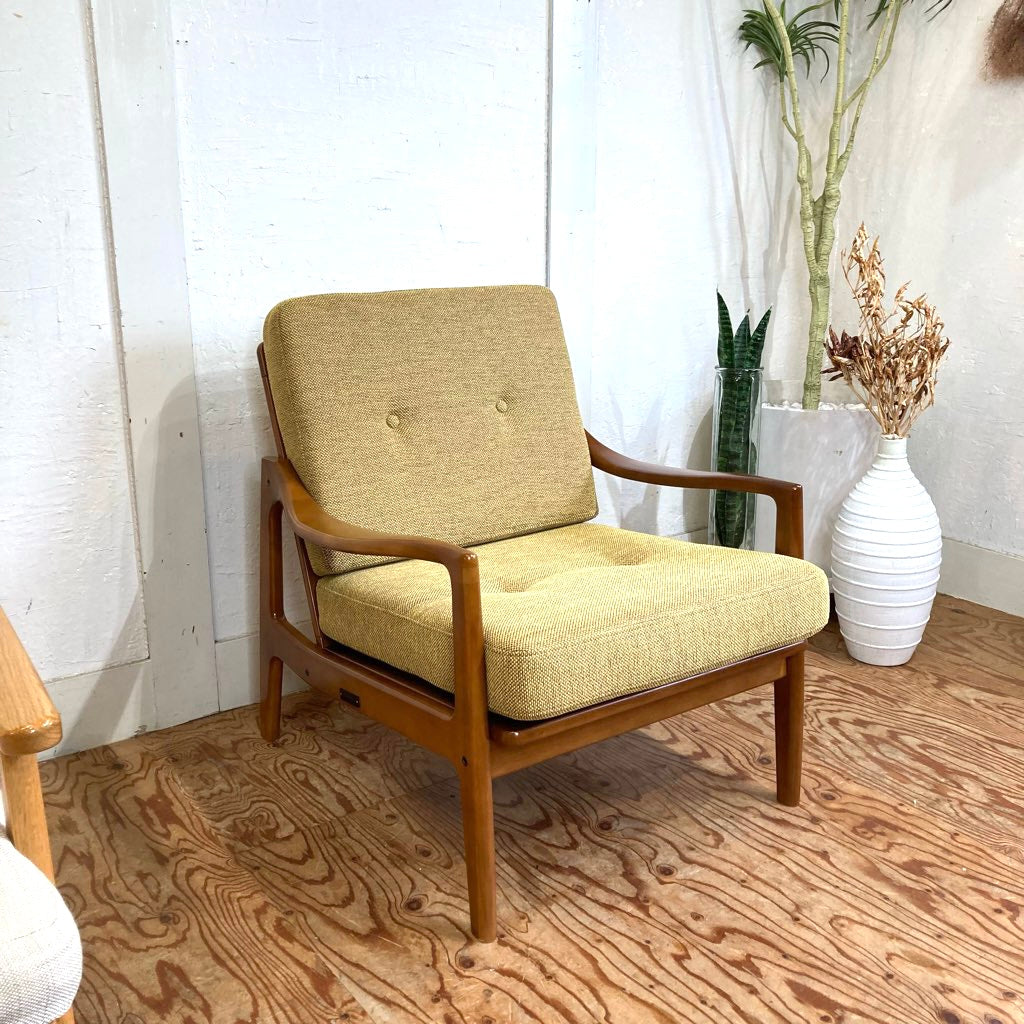 カリモク家具 karimoku꧂1人掛けアームソファ 1P リビングチェア