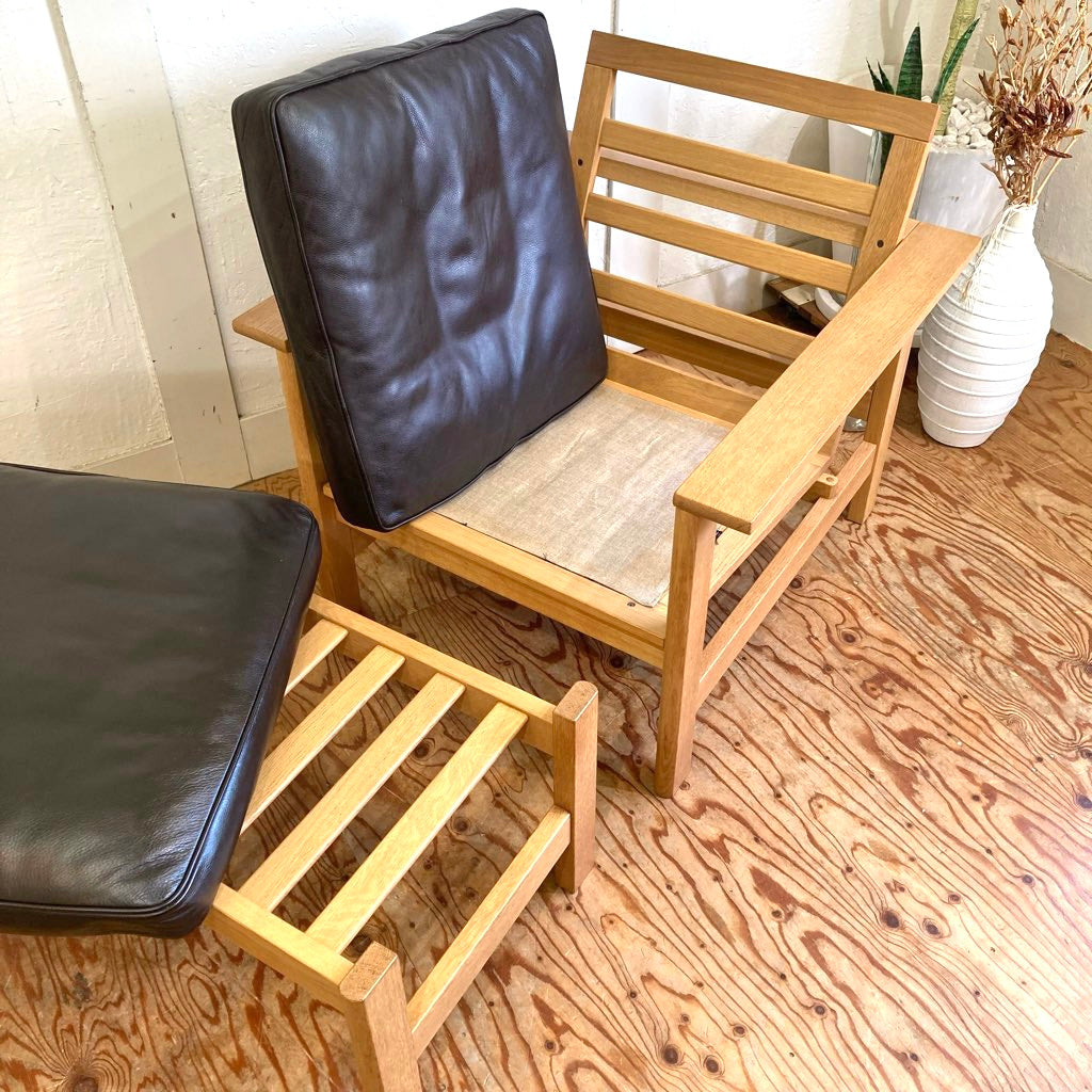 フレデリシア FREDERICIA Model.2451 イージーチェア＆オットマン