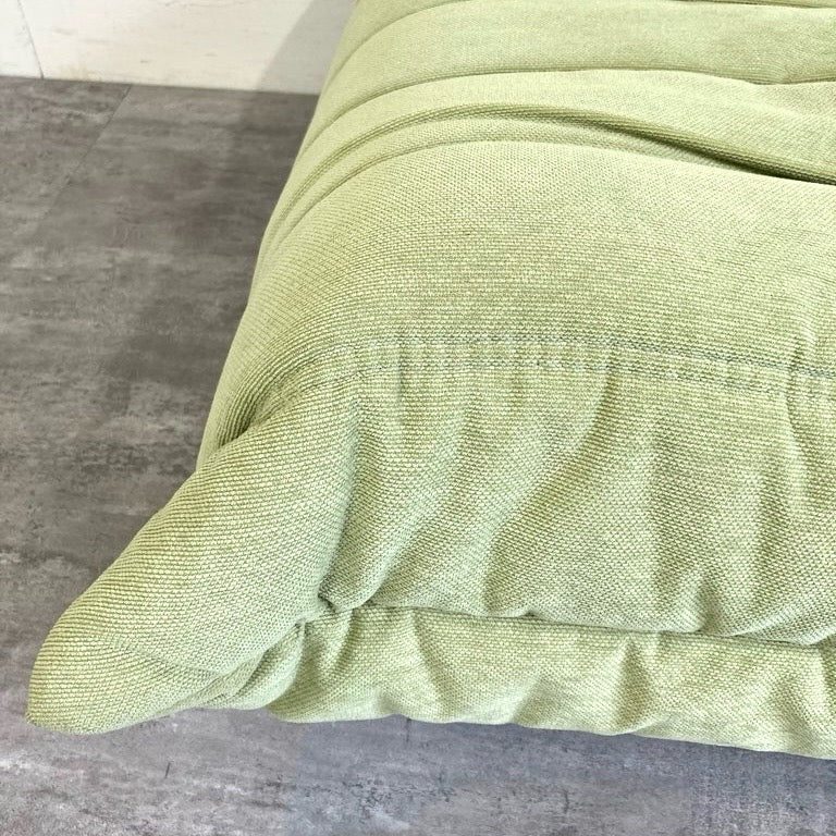 リーン・ロゼ / ligne roset トーゴ パフ オットマン グリーン 中古 床座