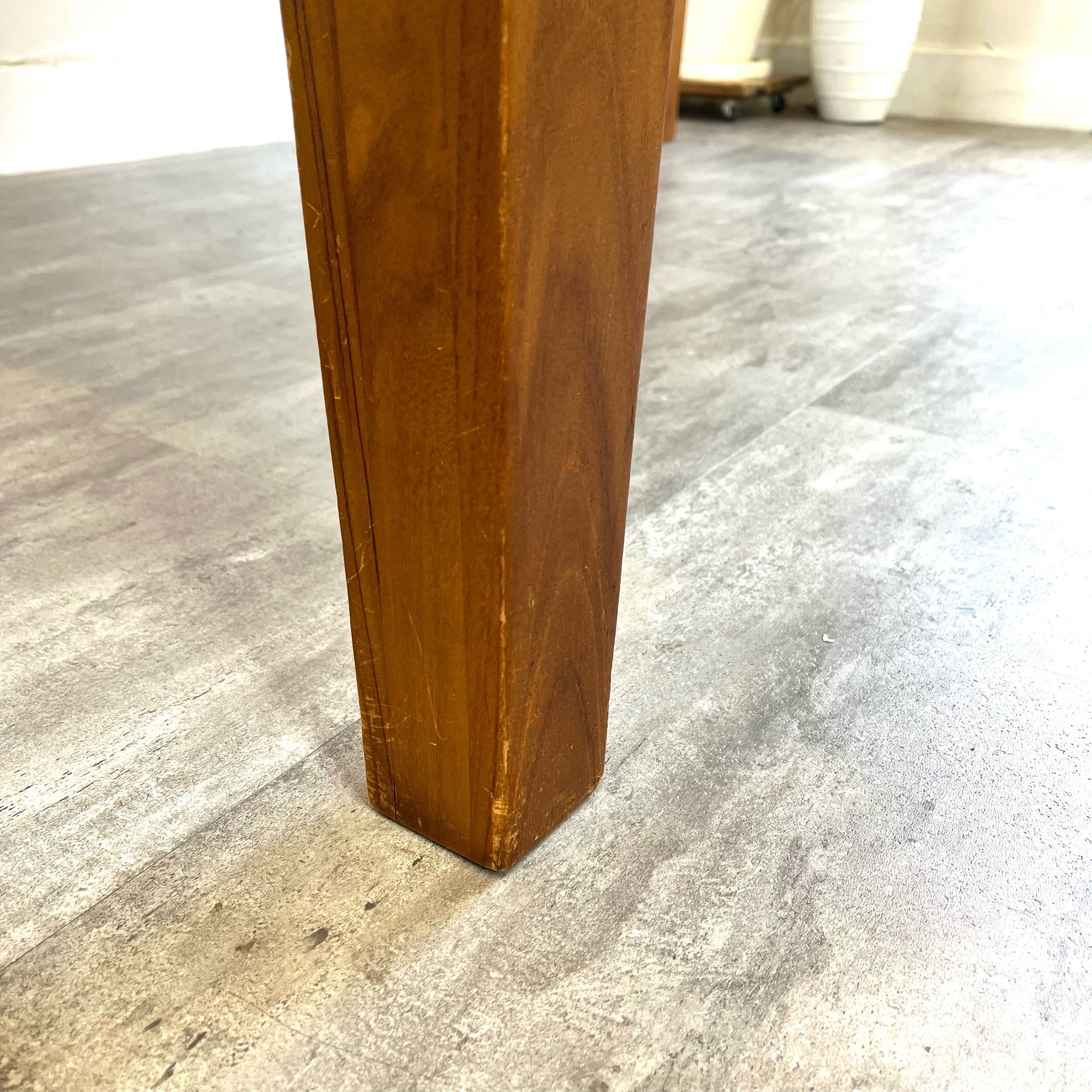 スキャンティーク / SCANTEAK ダイニングテーブル チーク 4人掛け 中古