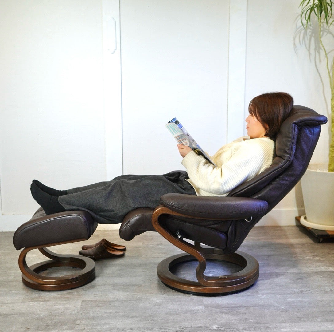 ヒモラ / himola model 7560 ゼロストレスチェア オットマン付