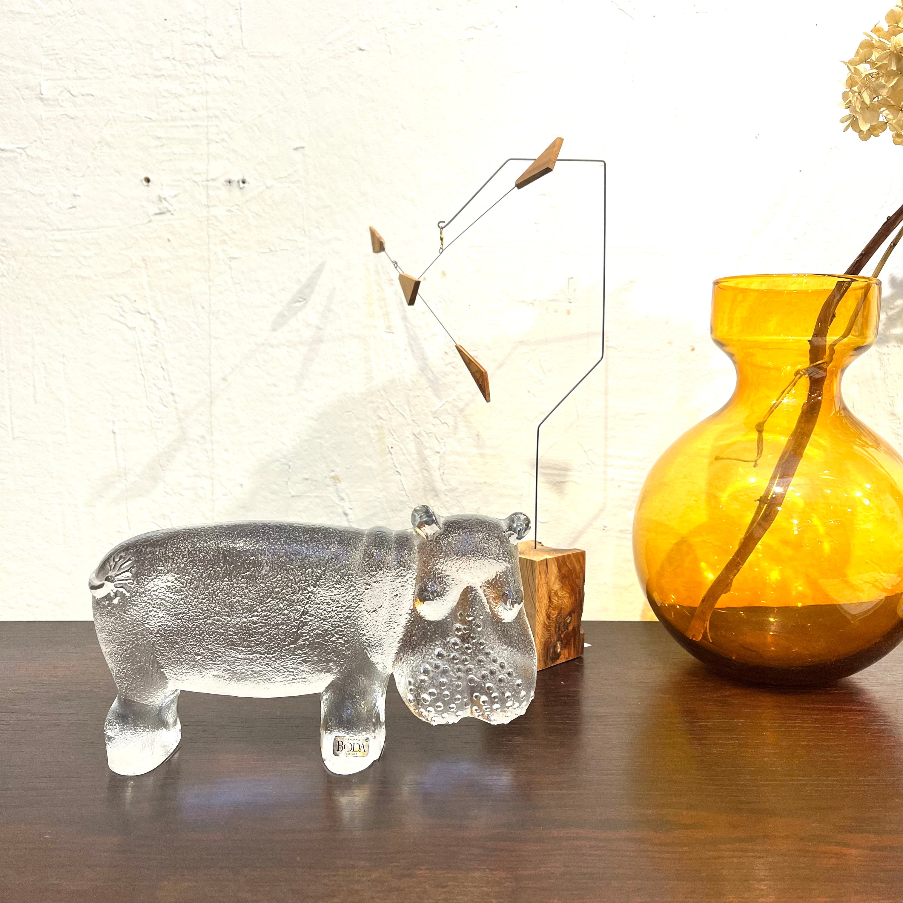 コスタボダ / KOSTA BODA カバ ZOOシリーズ ガラス バーテイル