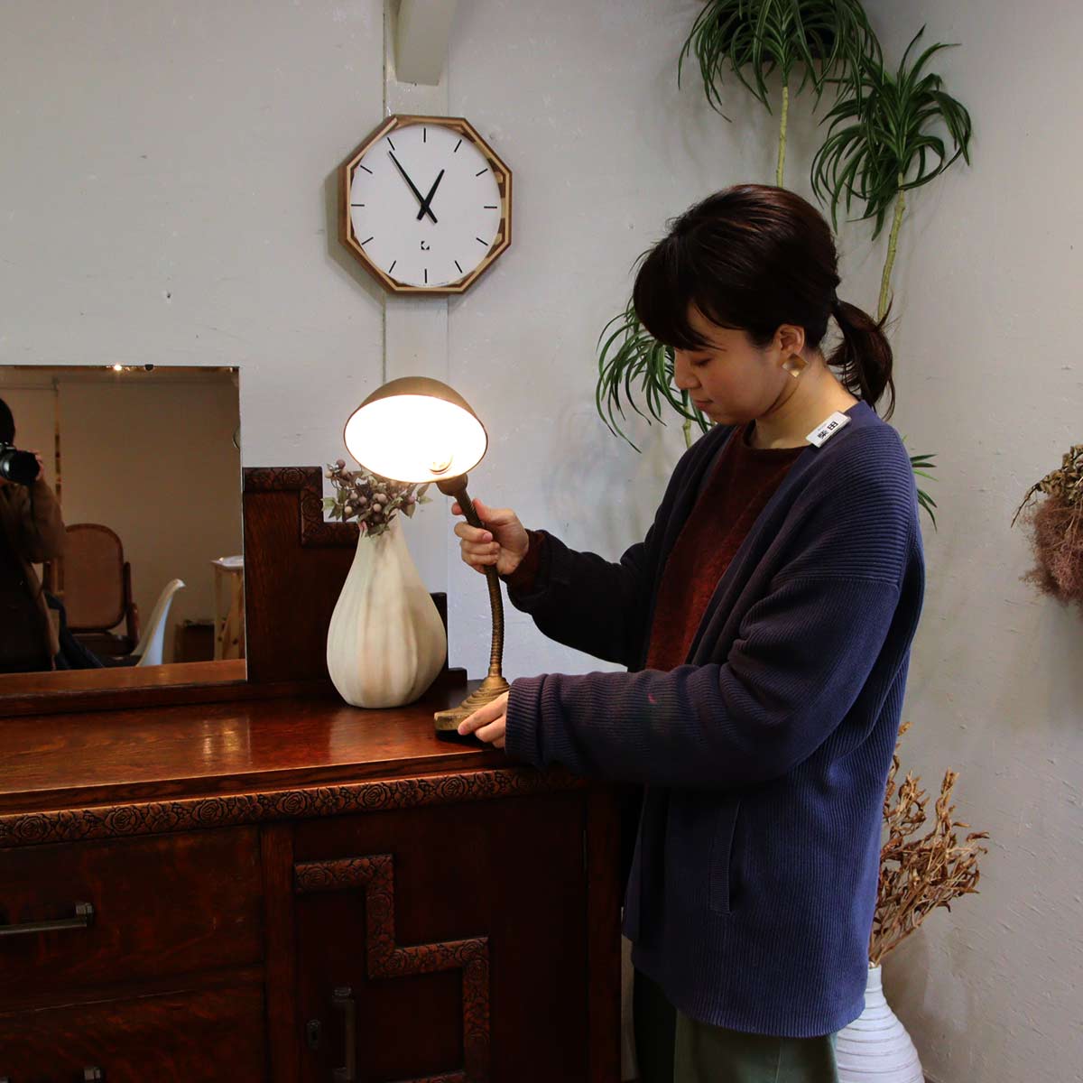 イーグル / EAGLE デスクランプ アメリカ製 アンティーク 中古