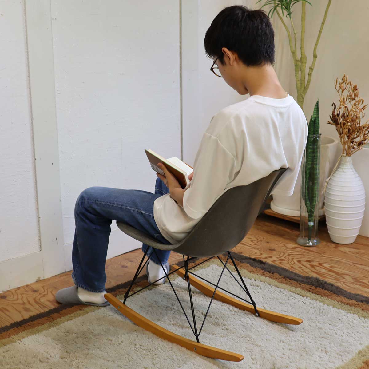 ハーマンミラー / Herman Miller サイドシェルチェア 2nd ロッカー