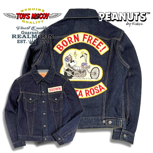 TOYS McCOY × SNOOPY デニムジャケット No.TMJ2503 