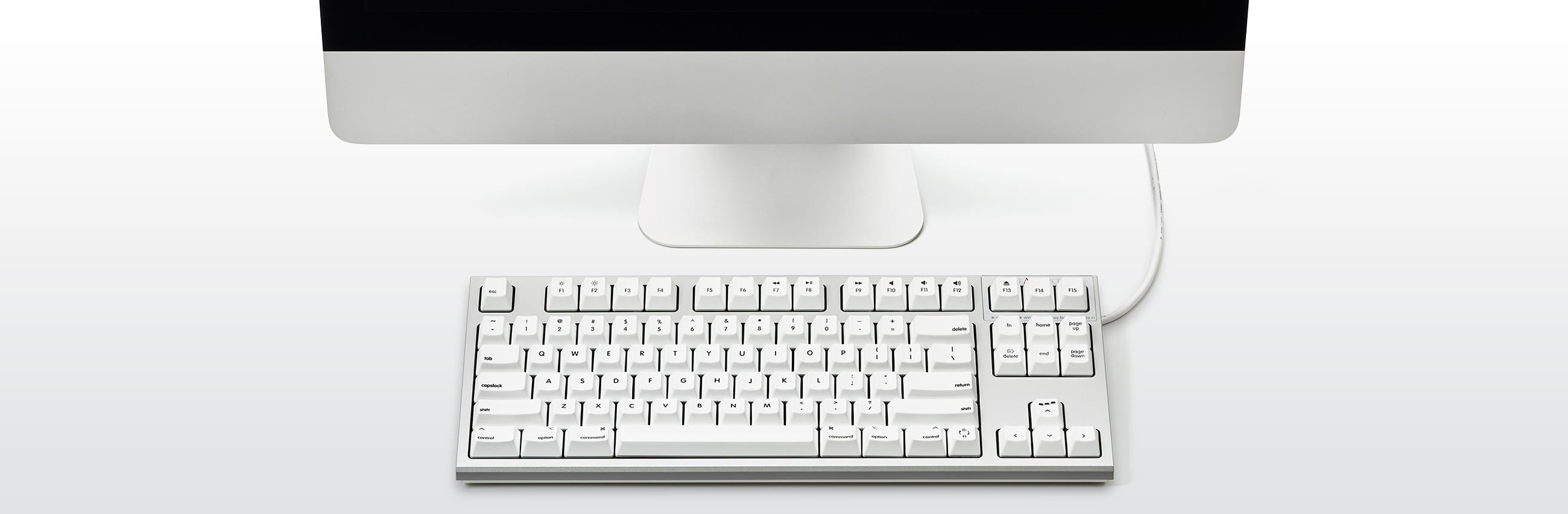 Products - REALFORCE TKL SA for Mac / R2TLSA-US3M-WH | REALFORCE