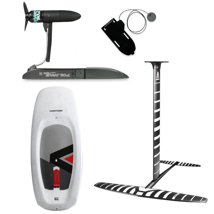 Foil Drive V2 Motor Complete Starter Package w/ S1 1550 & FG Wing