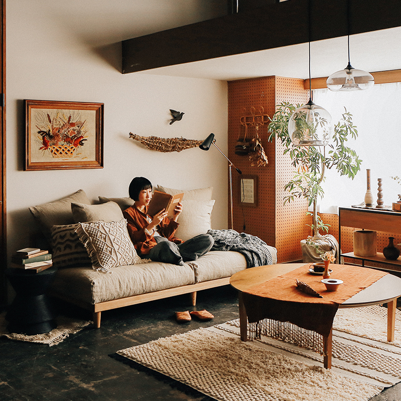 ラグマット POP CORN STRIPE RUG ｜家具・インテリア通販 Re:CENO(リセノ)