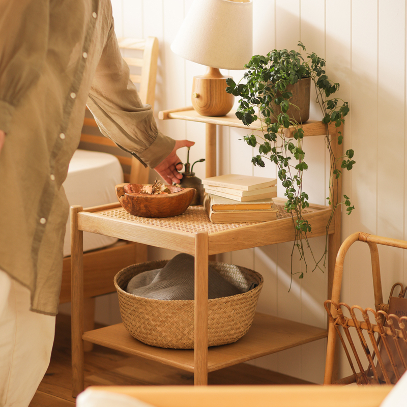 ナイトテーブル RattanMix／NA ｜家具・インテリア通販 Re:CENO(リセノ)