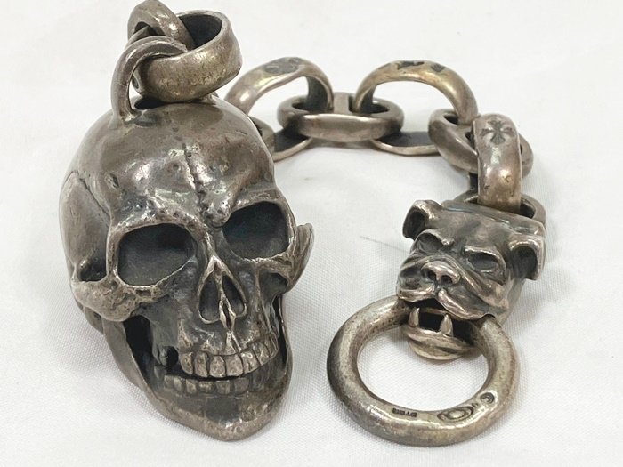 ガボラトリー ガボール ウォレットハンガー キーチェーン ラージスカル