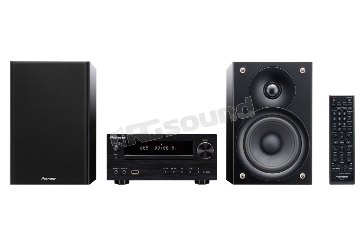 Pioneer X-HM51-K USB, Bluetooth e collegamento diretto iPod | Diffusor