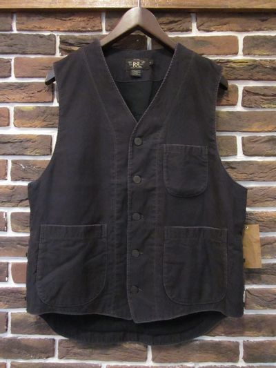 RRL等の通販サイト【RHYTHM】RRL(ダブルアールエル)DECK VEST(デッキ