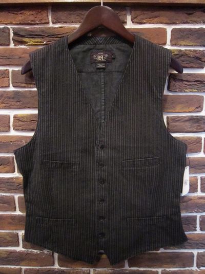 RRL等の通販サイト【RHYTHM】RRL(ダブルアールエル)STRIPE VEST