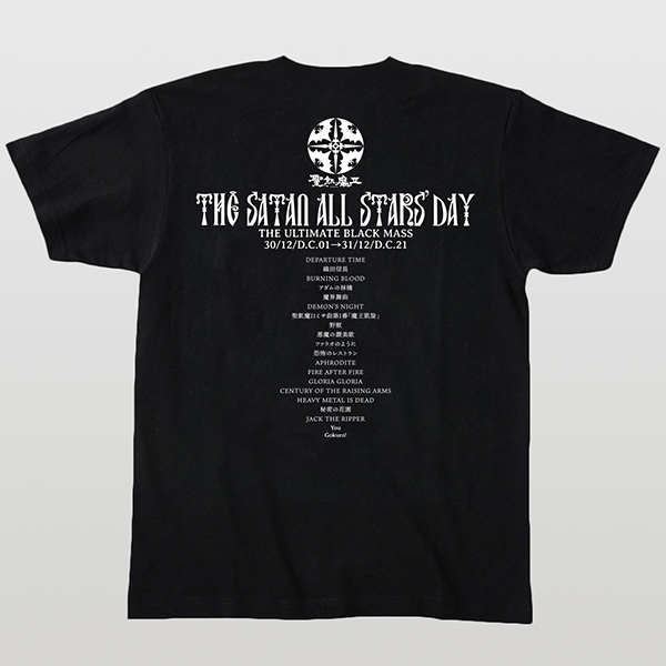 聖飢魔II『THE ULTIMATE BLACK MASS』ヴィデオ黒ミサTシャツ