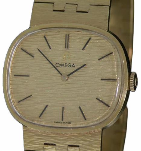 Omega 20 Microns Gold Plated dd6347 - Pre-Owned Mens Watches