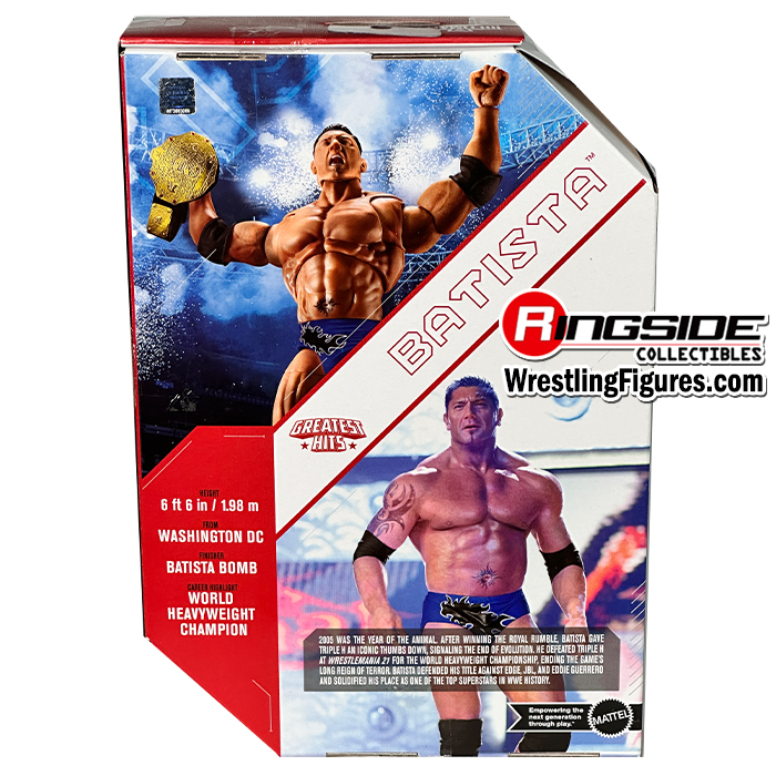 Variant Red Packaging) Batista - WWE Best of Ultimate Edition 4