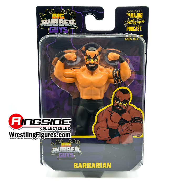 Barbarian - Big Rubber Guys - The Major Wrestling Figure Podcast